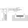 Печь электрическая HARVIA HIDDEN HEATER HH9 без пульта HH090400